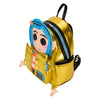 Mini Mochila Loungefly - Coraline y La Puerta Secreta - 25 Aniversario - Coraline Doll