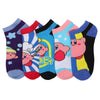 Set De Calcetines - Bioworld Kirby Character Art 5-Pack Women's Ankle Socks