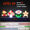 Lampara Paladone Super Mario Bros Icons Light Decorative Light Up Figure Super Mario Bedroom Décor