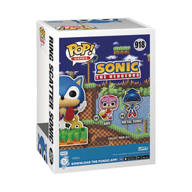 Funko Pop! Games: Sonic El Erizo (Ring Scatter Sonic) Previews Exclusiva