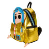 Mini Mochila Loungefly - Coraline y La Puerta Secreta - 25 Aniversario - Coraline Doll