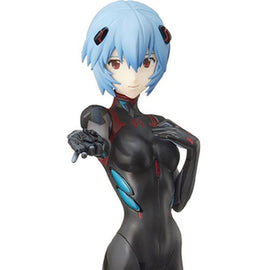 Figura Sega - Rebuild of Evangelion Rei Ayanami Hand Over Super Premium