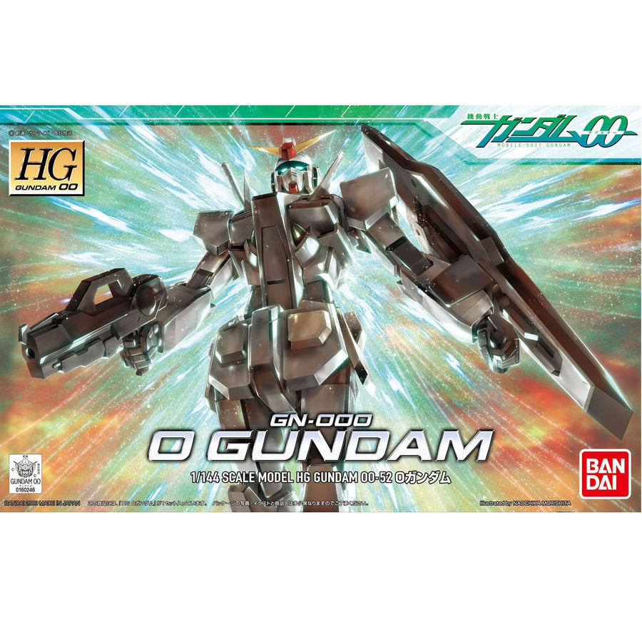 Figura Model Kit - Bandai Hobby #52 O Gundam, Bandai Gundam 00 Action F
