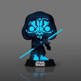 Funko Pop! Star Wars Hologram Darth Maul  #740 - (Glow) Specialty Series