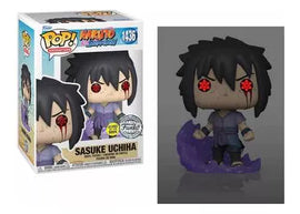 Funko Pop Anime: Naruto Shippuden - Sasuke Uchiha con Amaterasu Glow Exclusivo Funko Shop