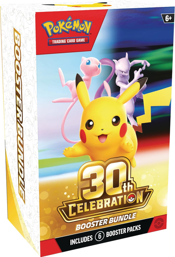 Pokemon TCG: 30th Celebration- Booster Bundle -ingles