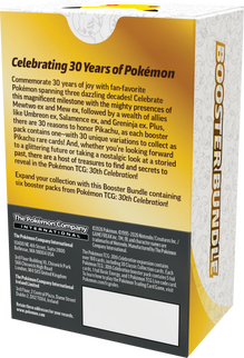 Pokemon TCG: 30th Celebration- Booster Bundle -ingles