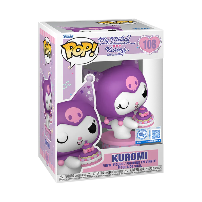 Funko Pop! - Sanrio - My Melody y Kuromi Aniversary - Kuromi #108