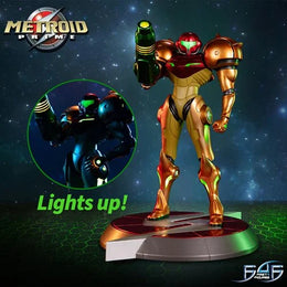 *PREVENTA* Figura de coleccion iluminada del traje Metroid Prime Samus Varia