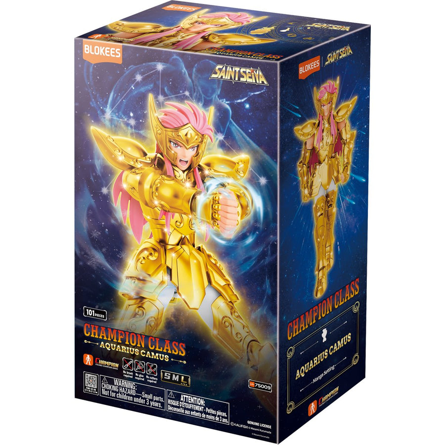 Figura Blokees - Saint Seiya - Champion Class - Aquarius Camus