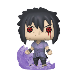 Funko Pop Anime: Naruto Shippuden - Sasuke Uchiha con Amaterasu Glow Exclusivo Funko Shop