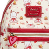 Mini Mochila Loungefly Sanrio Pochacco Hearts Mini-Backpack- Entertainment Earth Exclusive