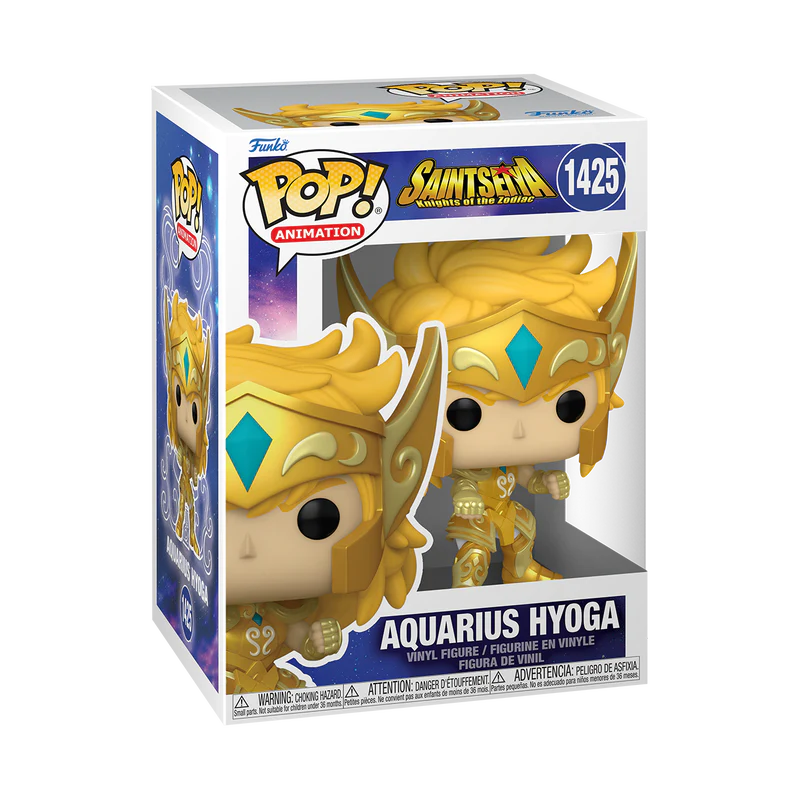 Funko Pop Hyoga Armadura Dorada De Acuario
