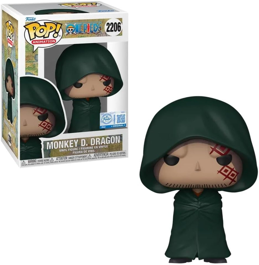 Funko Pop! Animation - One Piece - Monkey D. Dragon #2206 - Special Edition
