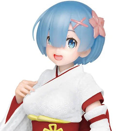 Figura - Re: Zero - Starting Life in Another World Rem Japanese Maid Version Renewal Edition Precious Prize Statue