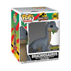 Funko Jurassic Park Brachiosaurus Super 6-Inch Pop! Vinyl Figure #1443 - Exclusivo Entertaiment Earth