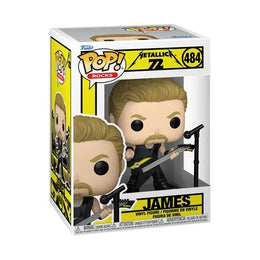 Funko Pop Rocks! - Metalliza 72 - James #484