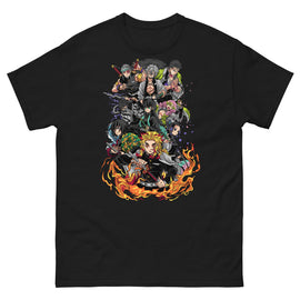 Playera Pilares Demon Slayer - Calidad Premium Importacion