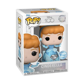 Funko Pop Disney: Disney 100 - Cenicienta Diamond Glitter Exclusivo