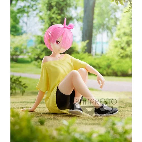 Figura Banpresto - Re:Zero Starting Life in Another World Ram Training Style Version Relax Time