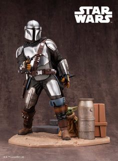 The Mandalorian and Child ARTFX 1:7 Scale Statue