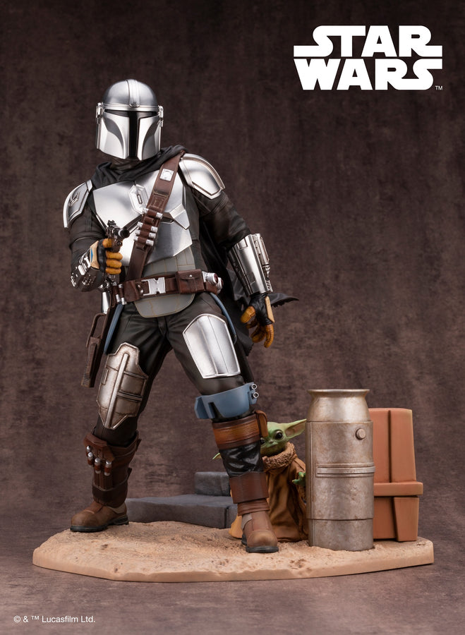 The Mandalorian and Child ARTFX 1:7 Scale Statue