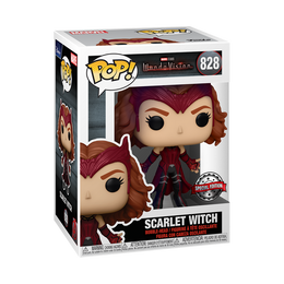 Funko Pop! Marvel: WandaVision: (Scarlet Witch)Bruja Escarlata S.E
