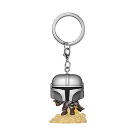 Funko Pop! Llavero Star Wars: The Mandalorian with Blaster