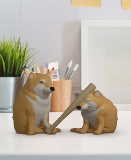 Bonk Cheems Figura de Vinilo, Figura de Vinilo Cheems de 3.5 Pulgadas, Linda colección de Memes Youtooz basada en Memes de Internet