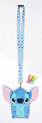 Stitch Deluxe Lanyard with Pouch Card Holder-Lliston