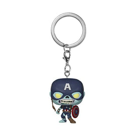 Funko Pop! Keychain: What If? - Zombie Captain America
