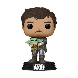 Funko Pop! Star Wars: The Mandalorian - Mando Holding Child