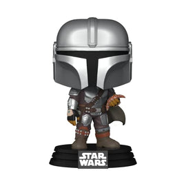 Funko Pop! Star Wars: The Book of Boba Fett - The Mandalorian with Pouch