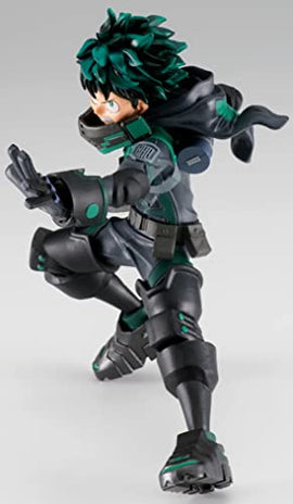 Banpresto My Hero Academia The Amazing Heroes Izuku Midoriya World Heroes Mission - Figura de Colección Bandai Estatuilla de 7”