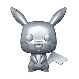 Funko Pop! Games: Pokemon - Pikachu, Metallic Silver