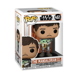 Funko Pop! Star Wars: The Mandalorian - Mando Holding Child