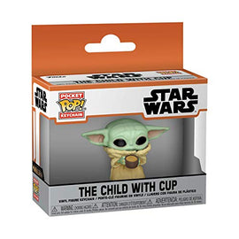 Funko Pop!  Llavero - The Mandalorian - The Child with Cup
