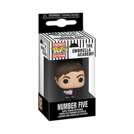 Funko Pop! Llavero: Umbrella Academy - Number 5