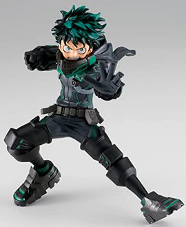 Banpresto My Hero Academia The Amazing Heroes Izuku Midoriya World Heroes Mission - Figura de Colección Bandai Estatuilla de 7”
