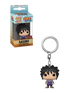 Funko Pop! Naruto Shippuden Sasuke Uchiha llavero (AAA Anime exclusivo)