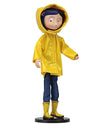 NECA Coraline Bendy Doll in Rain Coat