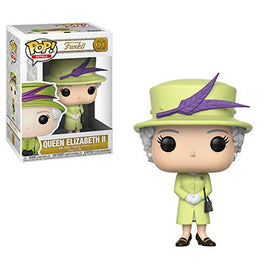 Funko Pop Royals-Queen Elizabeth II Action Figures, Multicolor