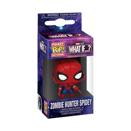Funko Pop Keychain: What If -zombie hunter spidey Keychain