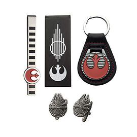 Star Wars Rebel Llavero, Tie Clip, Money Clip and Cufflink Set De Regalo