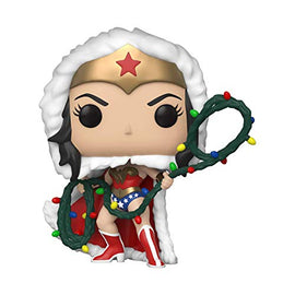 Funko Pop! DC Heroes: DC Holiday - Wonder Woman with Lights Lasso, Multicolor