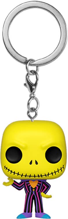 Funko Pop! Keychain: The Nightmare Before Christmas - Jack (Blacklight)
