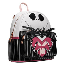 Nightmare Before Christmas Jack Skellington Valo-ween Mini Backpack - Entertainment Earth Exclusive