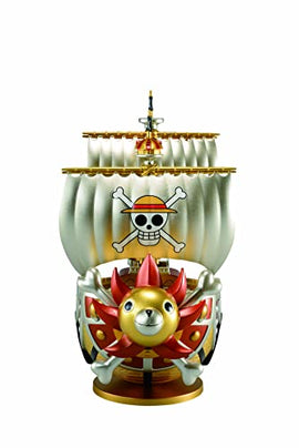 Figura Banpresto One Piece Thousand Sunny Mega World Collectable Figure Special Gold Color WCF