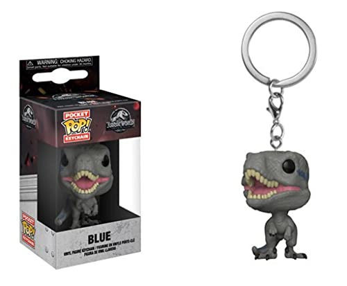 Funko Pop Keychain: Jurassic World 2 - Blue Velociraptor