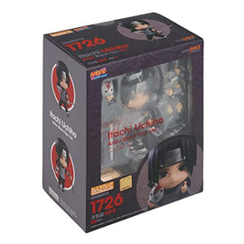 Good Smile Naruto Shippuden: Itachi Uchiha (Black Ops Version) Nendoroid Action Figure Multicolor